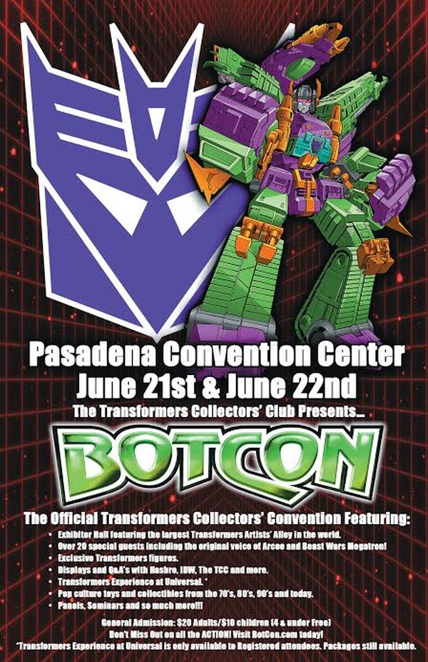 Free Transformers To First 150 Kids Who Attend BotCon 2014 Transformers Convention Pasadena, CA (1 of 1)